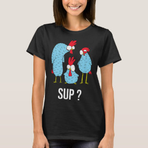 Hühnerheartbeat-T - Shirt