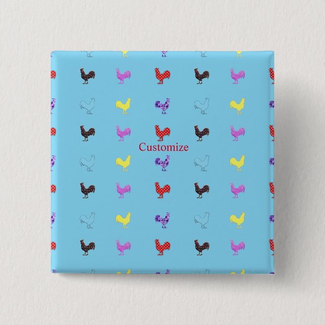 Hühnerhennen Thunder_Cove Button (Vorderseite)