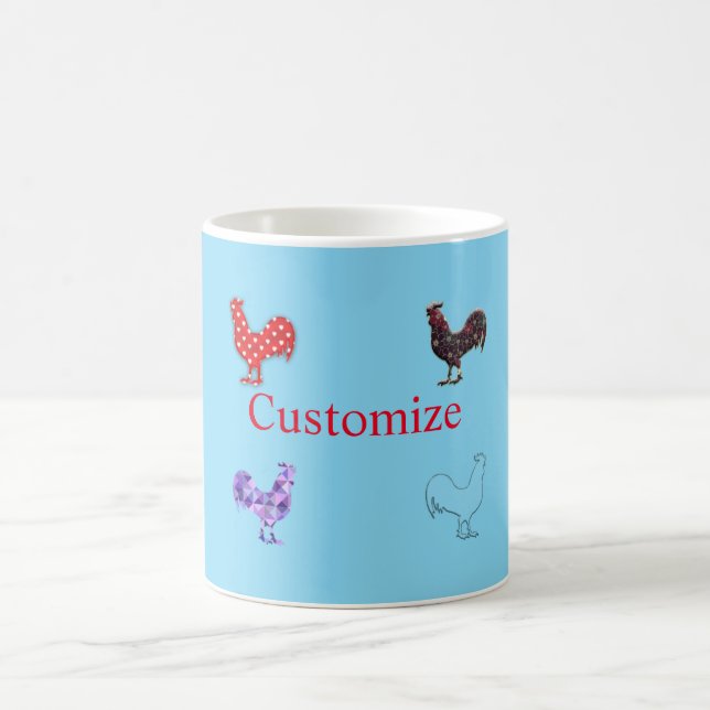 Hühnerhennen Thunder_Cove Kaffeetasse (Mittel)