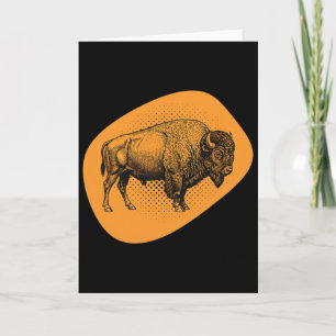 Hühnerhof-Rebell-Bison Karte