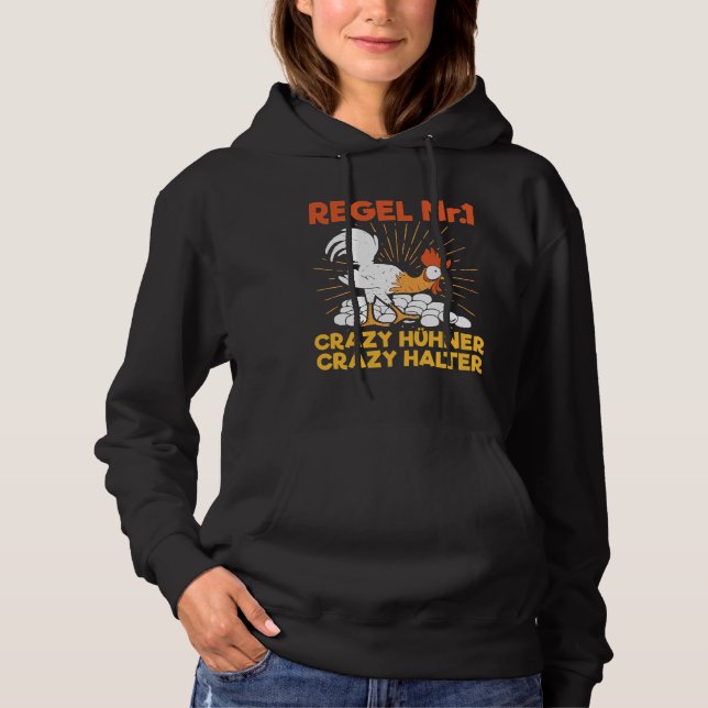 Hühnerhühner Hoodie (Vorderseite)