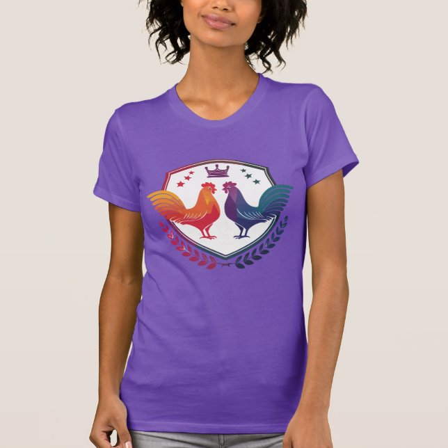 Hühnerkult T-Shirt (Vorderseite)