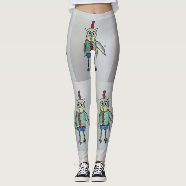 HühnerLeggings Leggings (Vorderseite)