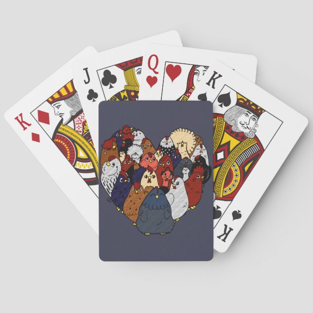 HühnerLiebe Spielkarten (Rückseite)