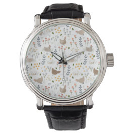 Hühnerliebhaber Hof Tier Hübsch Armbanduhr