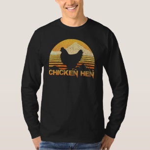 Hühnerliebhaber Vintage Retro T-Shirt