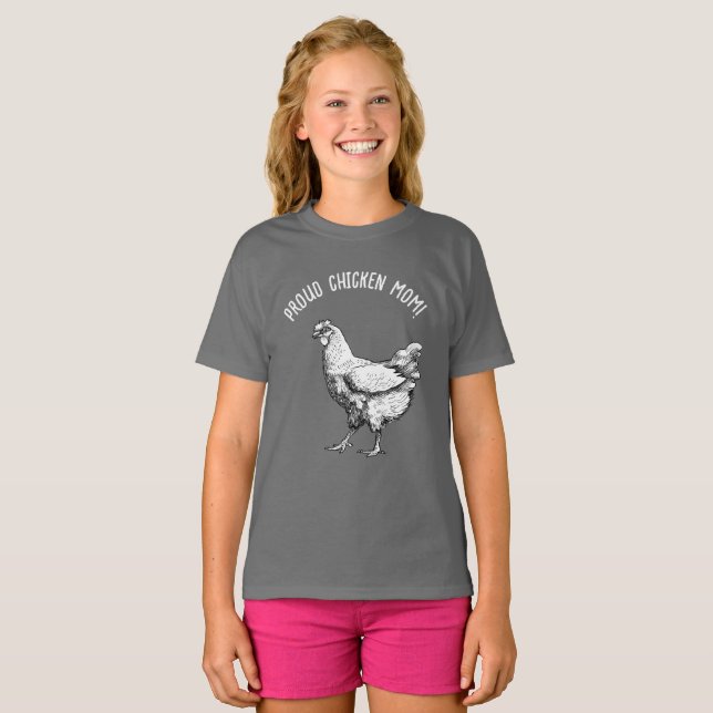 Hühnermutter! T-Shirt (Vorne ganz)