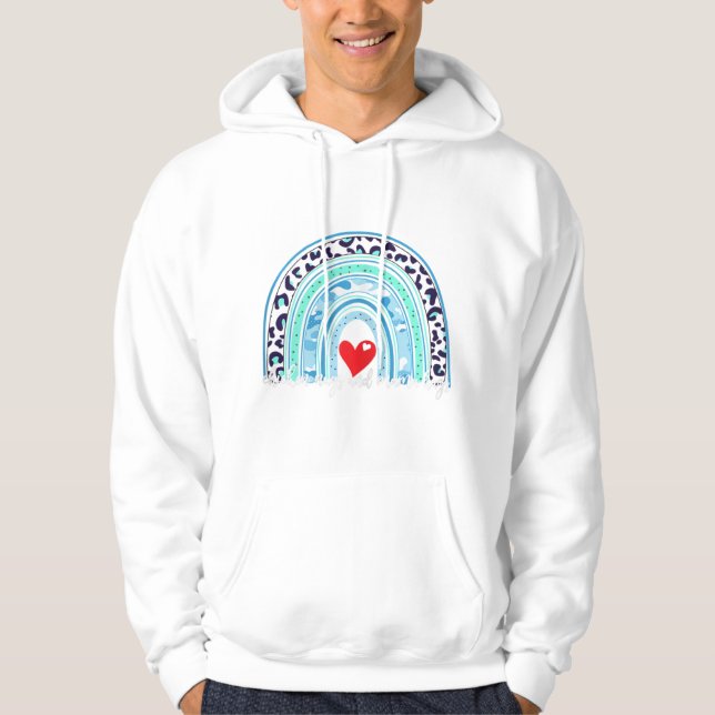Hühnernugs und Mama-Hühner-Hühnerarmkostume Hoodie (Vorderseite)