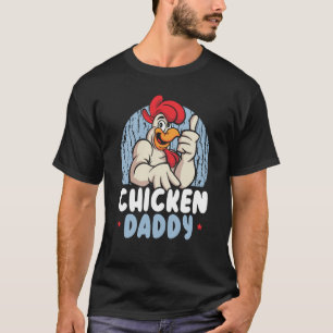 Hühnerpapa Bauer Hühnerflüsterer Farm Tier P T-Shirt