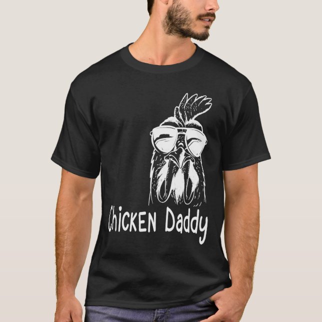 Hühnerpapa T-Shirt (Vorderseite)