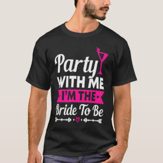 Hühnerparty Hochzeit Verheiratet Junggeselle Braut T-Shirt