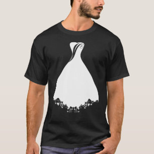 Hühnerparty-Hochzeitskleid Hochzeit Hühnerparty T-Shirt
