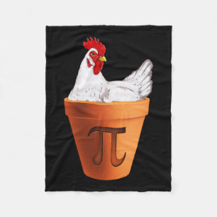 Hühnerpot Pi Tagesgeschenk Männer Frauen Kinder Ma Fleecedecke