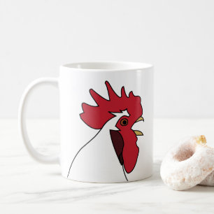 Hühnerrooster Kaffeetasse
