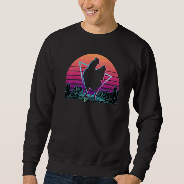 Hühnerrückro Sweatshirt (Vorderseite)