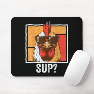 Hühnersonne Tierfarm zum Bauer Mousepad