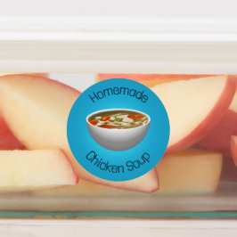 Hühnersuppe Etiketten