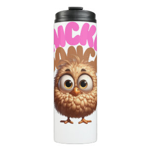 Hühnertanz Thermosbecher