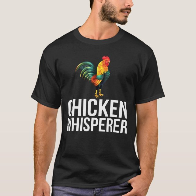 HühnerWhisperrooster Bauer T-Shirt (Vorderseite)