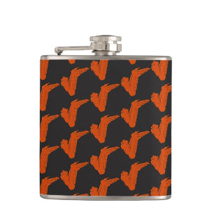 Hühnerwing Vinyl-Wrapped Flask Flachmann