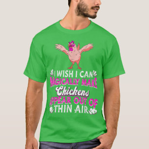 Hühnerzucht Hen Rooster Magician Hühnerfarm T-Shirt