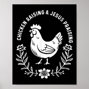 Hühnerzucht und Jesus Lob, Hühnerchronik Poster
