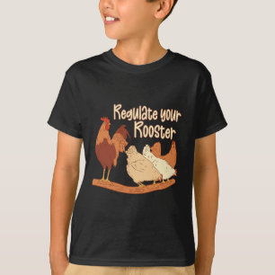 Hühnerzüchter Feministische Frauen regulieren Ihr T-Shirt