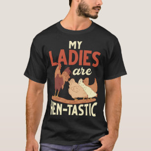 Hühnerzüchter und Landwirte züchten Hühner als Hob T-Shirt