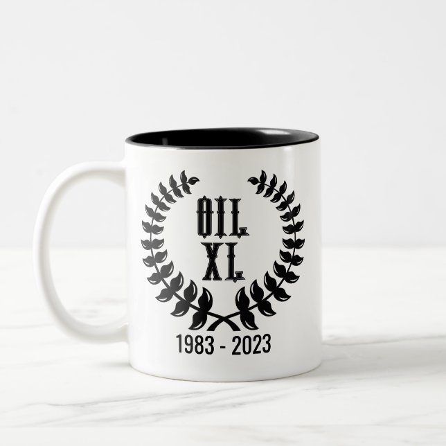 HUILE 40e anniversaire Mug du collecteur (Gauche)
