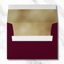 Huile d'or Faux Burgundy personnalisée Formelle 5x