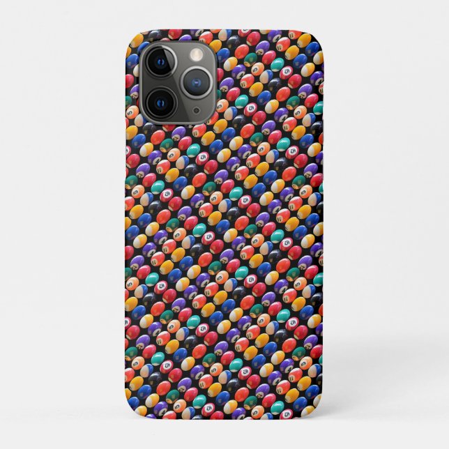 Huit-Ball Les Couleurs, coque iphone (Dos)
