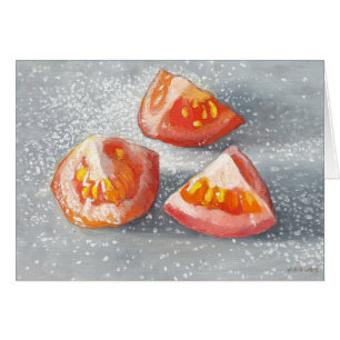 Huitième tomate salée en mer