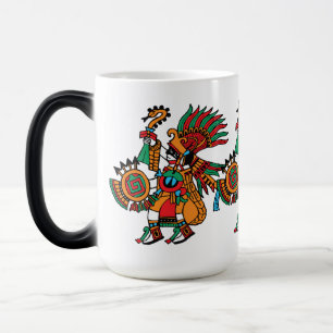 Huitzilopochtli - Kolibri des Südens für den Krieg Verwandlungstasse