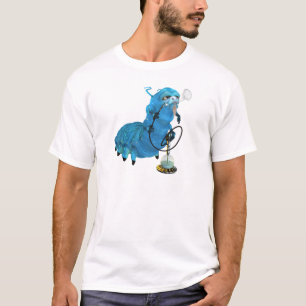 Huka, die blaues Catterpillar raucht T-Shirt
