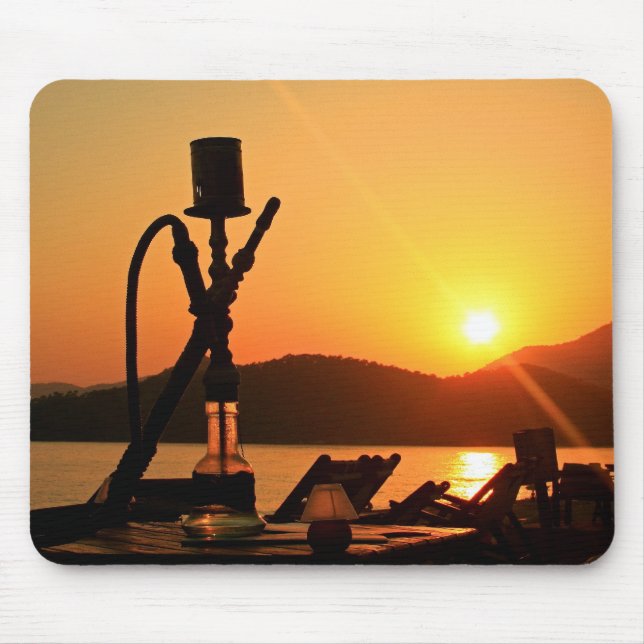 Huka-Sonnenuntergang die Türkei Mousepad (Vorne)