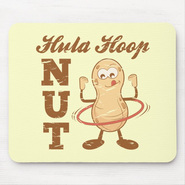 Hula Band-Nuss Mousepad (Vorne)