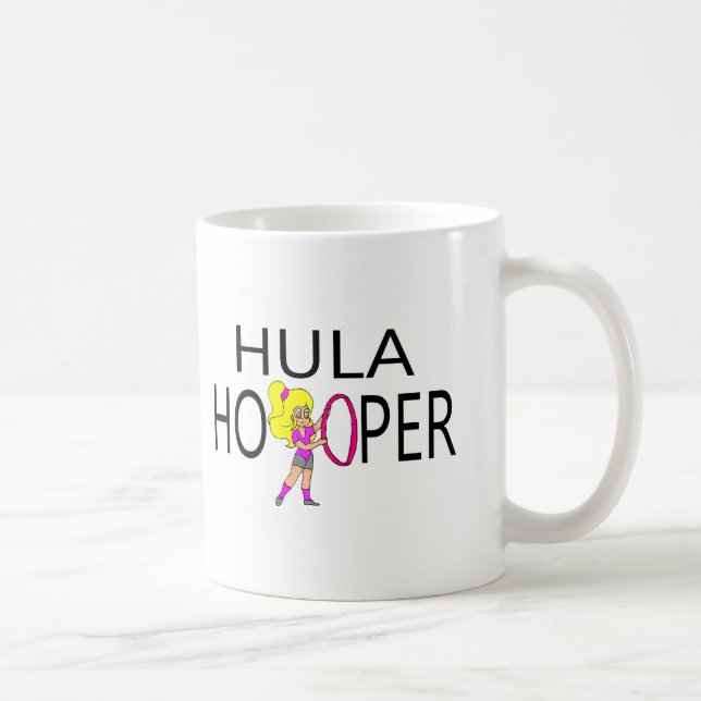 Hula Böttcher-Mädchen Kaffeetasse (Rechts)