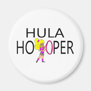Hula Böttcher-Mädchen Magnet