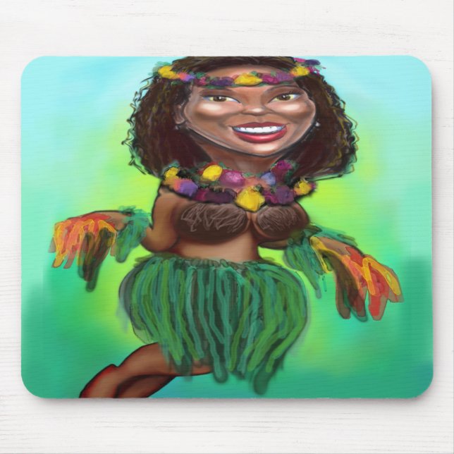 Hula Dancer Mousepad (Vorne)