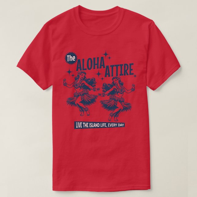 Hula Girl TShirt (Design vorne)
