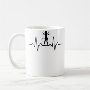 Hula Hoop Herzschlag Ekg Hooping Fitness Hoop Tanz Kaffeetasse