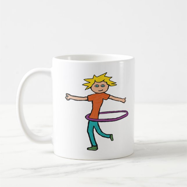 Hula Hooping Kaffeetasse (Links)