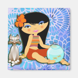 HULA IST PUURFEKT KOLA MAGNET