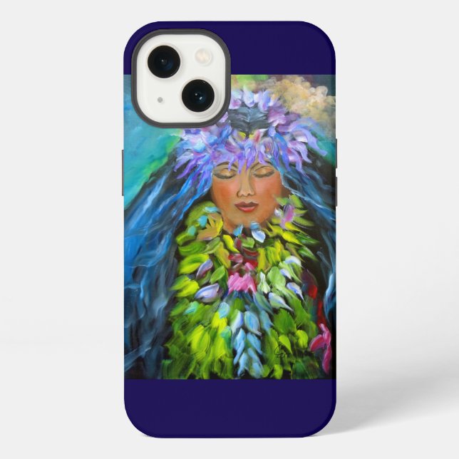 Hula-Leis iPhone Hülle (Rückseite)