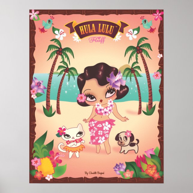 Hula Lulu Poster (Vorne)