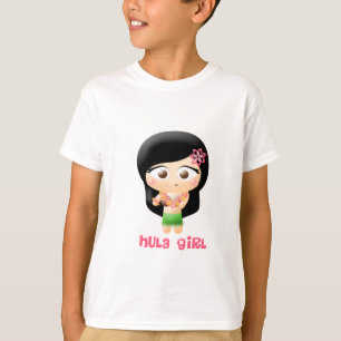 Hula Mädchen T-Shirt