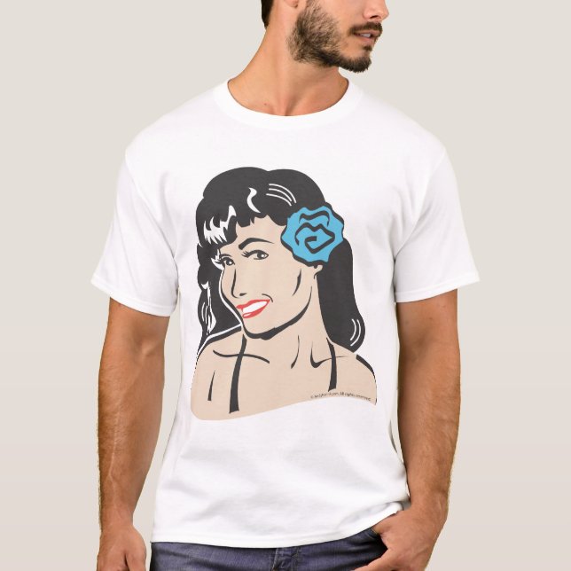 Hula Mädchen T-Shirt (Vorderseite)