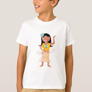 Hula Mädchen T-Shirt
