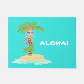 Hula Palm Begrüßungsmatte Fußmatte
