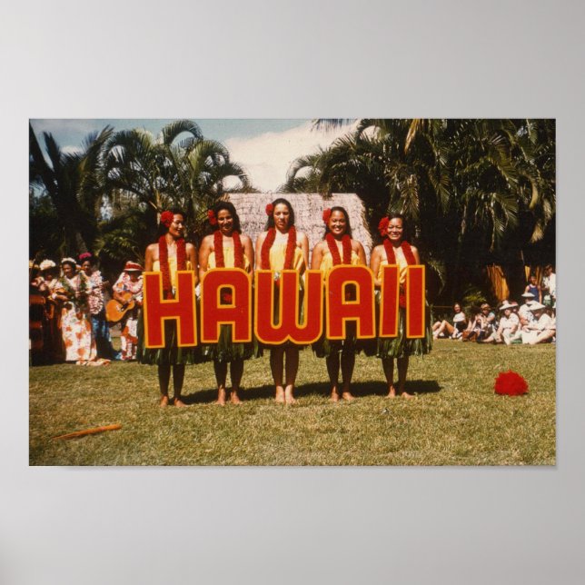 Hula Show Poster (Vorne)